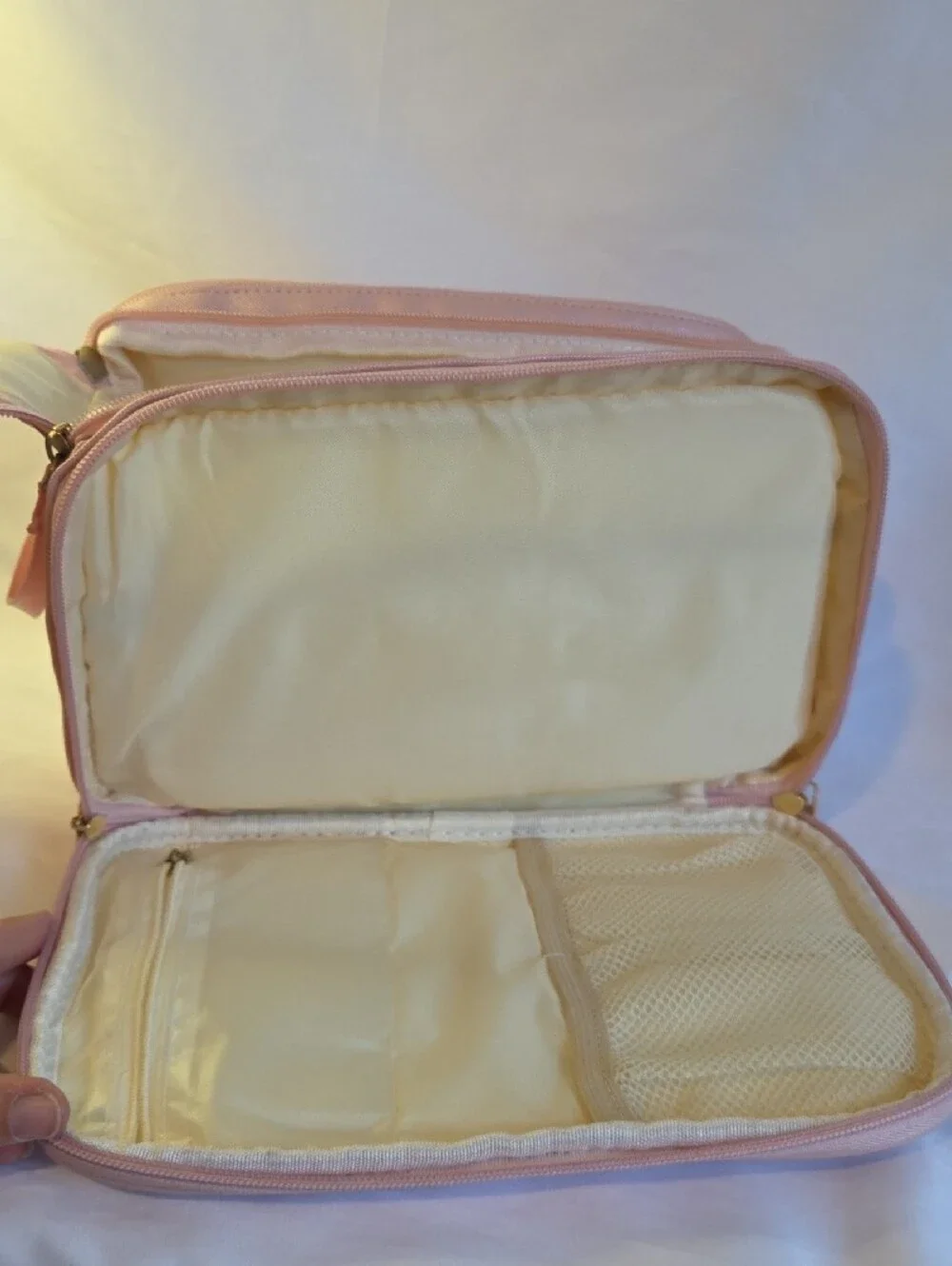 Pink Travel Cosmetic & Toiletry Bag By Syllable